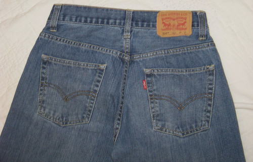 Boys Levi's 514 Straight Jeans - 14 Reg (W27-L27) - Picture 10 of 12