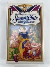 Snow White and the Seven Dwarfs 1994 VHS Disney Masterpiece Collection
