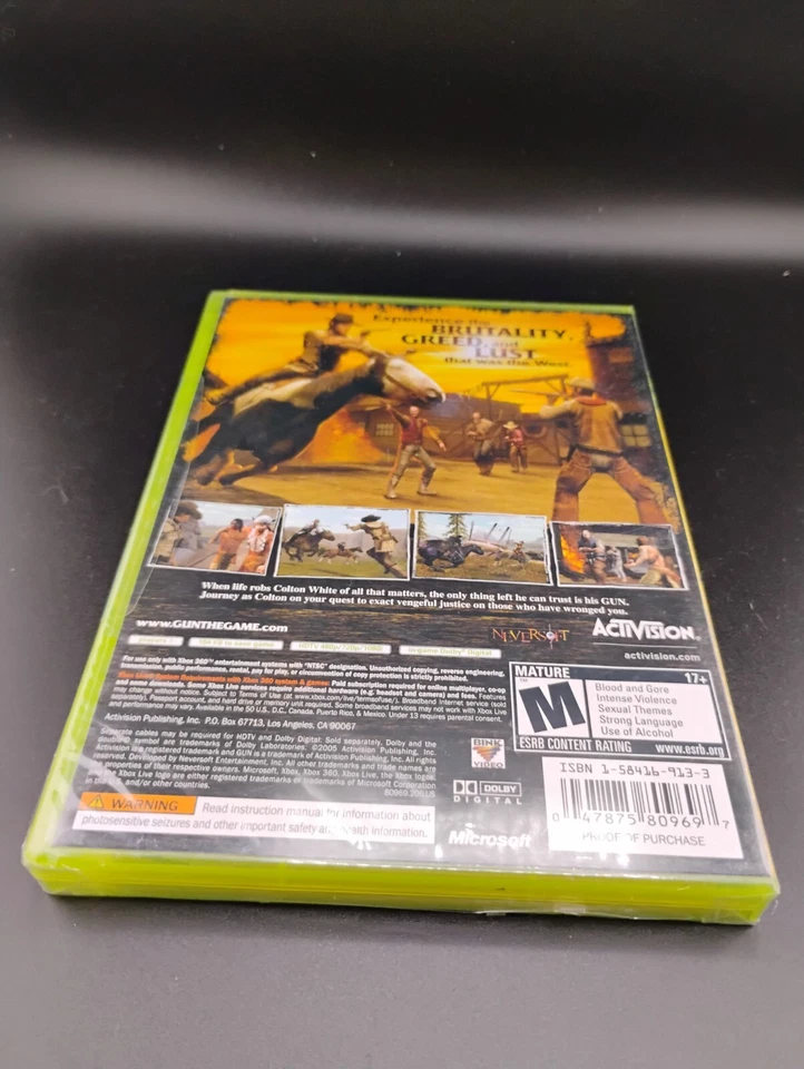 Gun for Microsoft XBOX 360 New Factory Sealed - Image 4 of 4