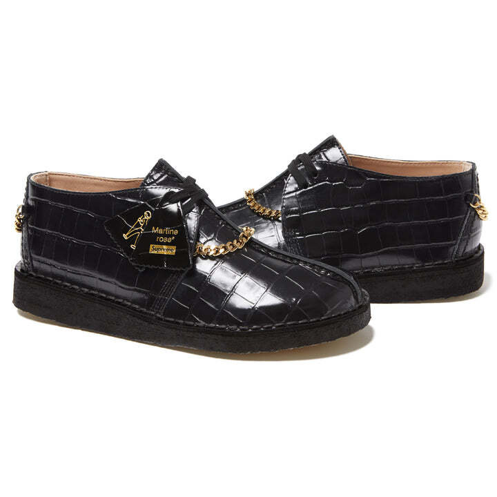 Supreme Martine Rose Clarks Desert Trek Black FW24 Week4 Supreme Martine Rose Clarks Desert Trek Black FW24 Week4