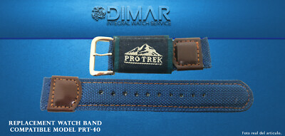 Replacement Watch Band Compatible CASIO PROTREK PRT-40