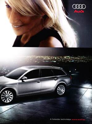 AUDI CAR magazine promo ad #10 ''NOT A CAR'' FOREIGN