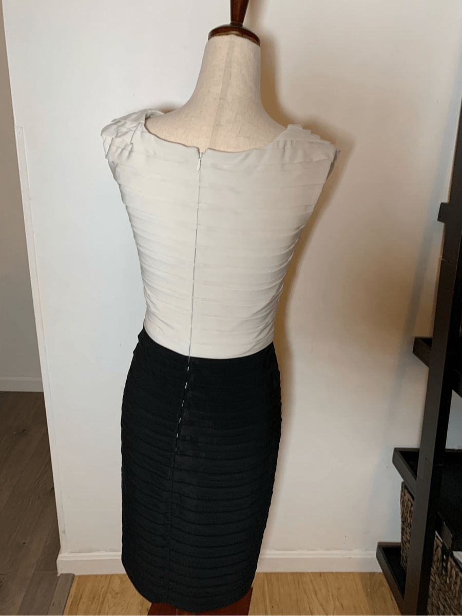 what color dress to wear with black graduation gown Adrianna Papell Sequin Embellished Dress - BOPF main image 1