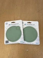 EZPZ Tiny Bowl Baby Lid Set of 2 Sage Green