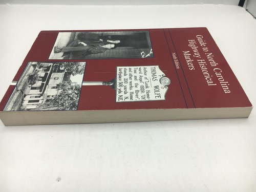 Guide to NC Highway Historical Markers 9th Ed. by Michael Hill Paperback Book - Foto 2 di 8
