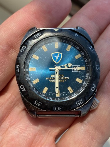 DPW North Eagles Paratrooper Brigade Folgore Military Watch Vintage