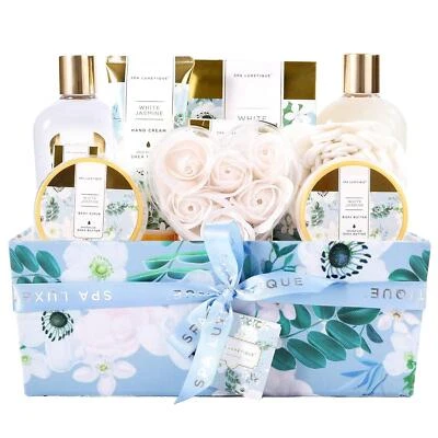 SPA LUXETIQUE 12-tlg. Beauty Geschenkset Jasmin Duft Wellness für Frauen