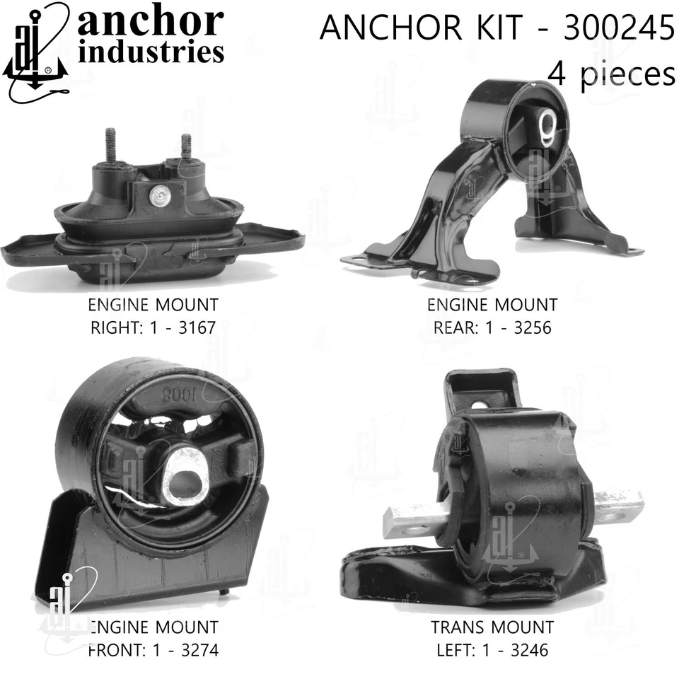 Kit de montaje de motor de anclaje para Dodge Journey 300245 11-19 Foto 4 de 4