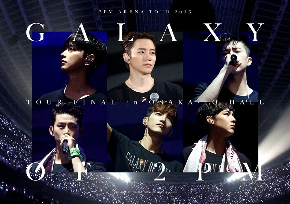 New 2PM ARENA TOUR 2016 GALAXY OF 2PM TOUR FINAL First Limited Edition DVD Japan