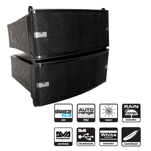 DB TECHNOLOGIES. DVA M2M+M2S 2-Way Active Master Line Array Module
