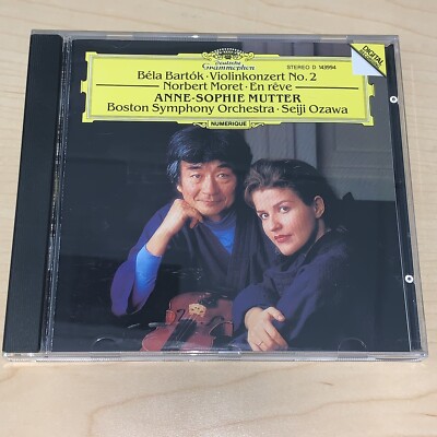Bela Bartok- Anne- Sophie Mutter - Violinkonzert No. 2 / En Réve (CD)