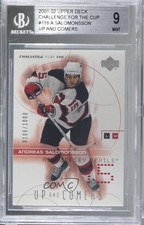 2001-02 Challenge for the Cup Up and Comers Andreas Salomonsson BGS 9 MINT 1x1