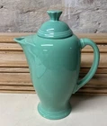 FIESTA Ware SEA MIST GREEN Coffee Pot With Lid Retired Color 9" P86