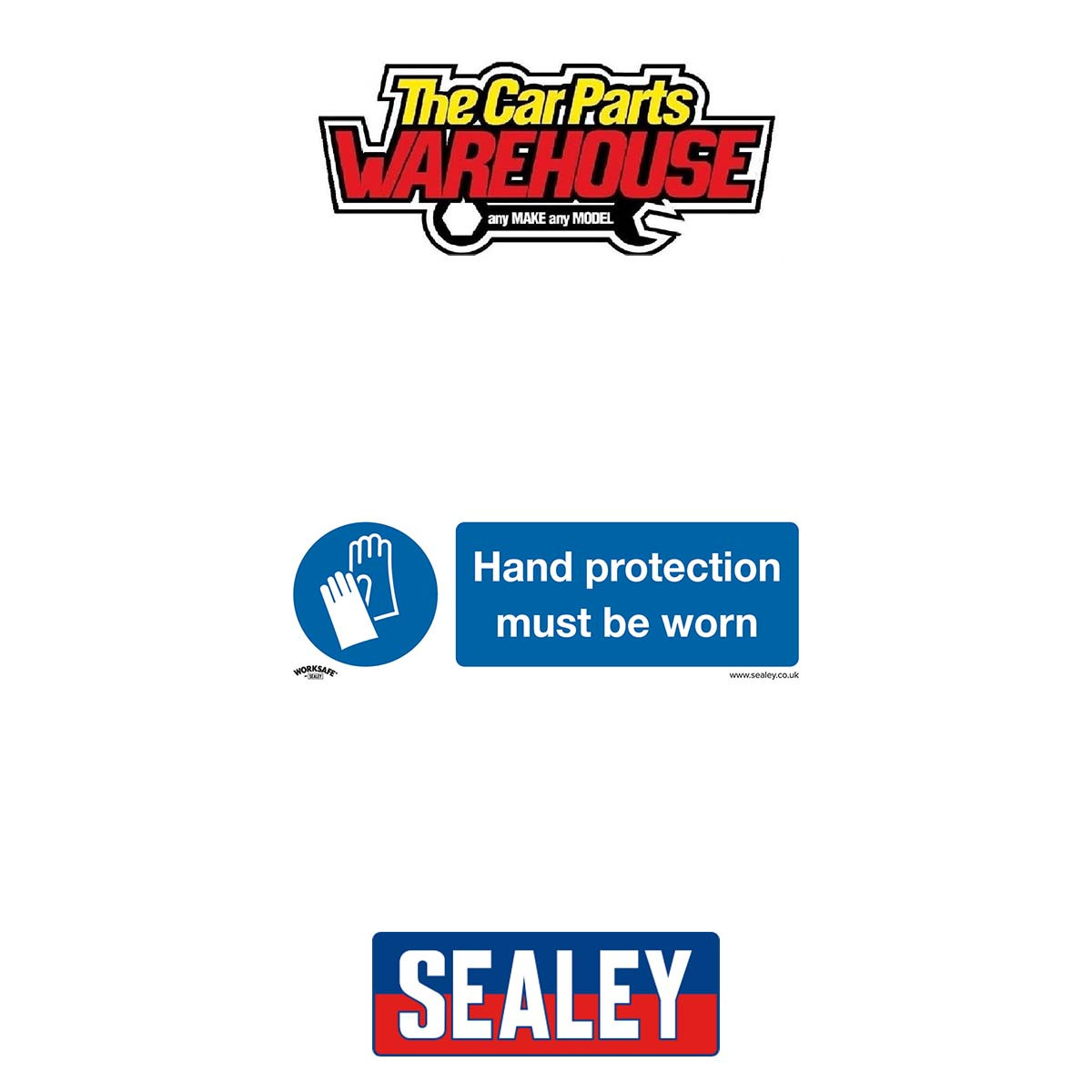 Sealey SSDS02 Hook-and-Loop Sanding Disc Set 125mm 10pc