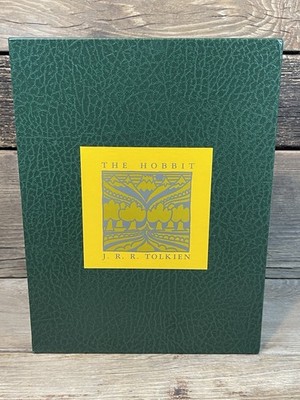 THE HOBBIT - ILLUSTRATED HMCO Deluxe  Edition 1997  J.R.R. Tolkien HC  NEW Read