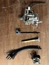 1973 Johnson Evinrude Fisherman 6hp Carb + fuel pump, mix knob  And choke lever