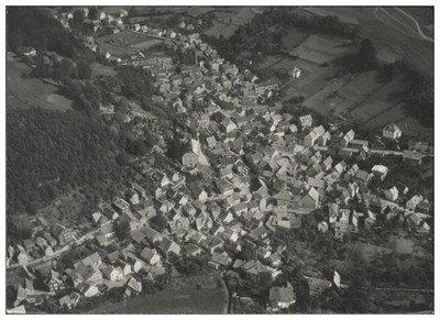 ZZ-7403/ Steinbach bei Bad Liebenstein  Foto Luftbild 18 x 13 cm ca.1935