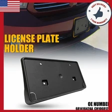 Front License Tag Plate Bracket Holder For 2013-2018 Dodge Ram 1500 68141642AA