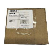 SEALED Siemens N250X 250A Neutral Kit VL/QR CB Enclosure Accessory