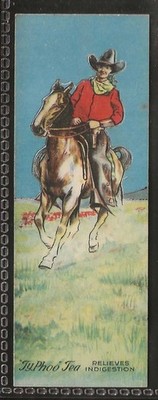 TYPHOO (TEE) - ANIMAL FRIENDS OF MAN 1927-#06- COWBOY & HIS BRONCHO 