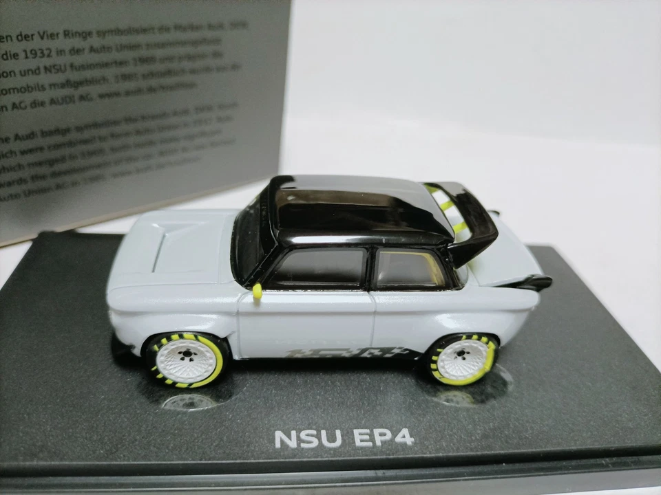 Концепт-кар Autocult 1:43 Audi NSU EP4 2023 Alliance чисто электрический модель - Изображение 2 из 4