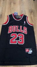 #23 Michael Jordan NBA Black Trikot Chicago Bulls Authentic Vintage Swingman