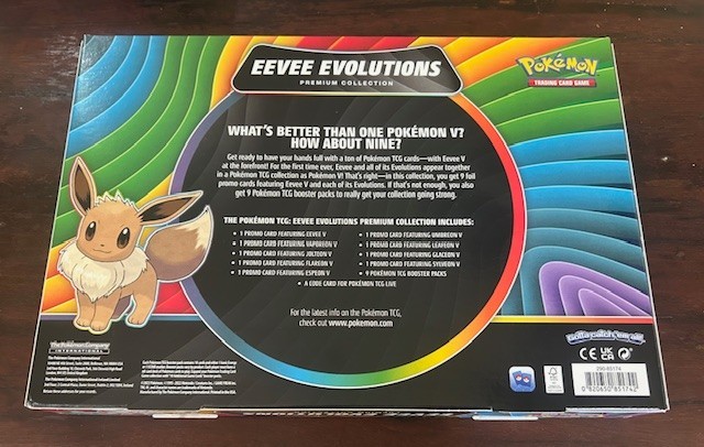 Pokemon Eevee Evolutions Premium Collection Card Game (290-85174