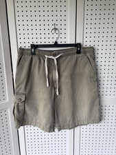 VTG Y2K Ocean Pacific OP Shorts Men s L 36 Green Chino Cargo Utility Side Stripe