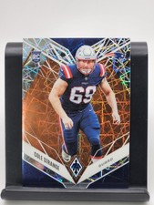 COLE STRANGE 2022 Panini Phoenix Orange Lazer RC #162 Patriots /75