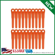 20 Pack Trimmers Blades Replacement for Stihl Weed Eater Blade PolyCut 6-2, 6-3,