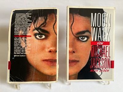 Michael Jackson ''Moonwalk - Mein Leben''  2x absolut erste Auflage 1988, sehr gut