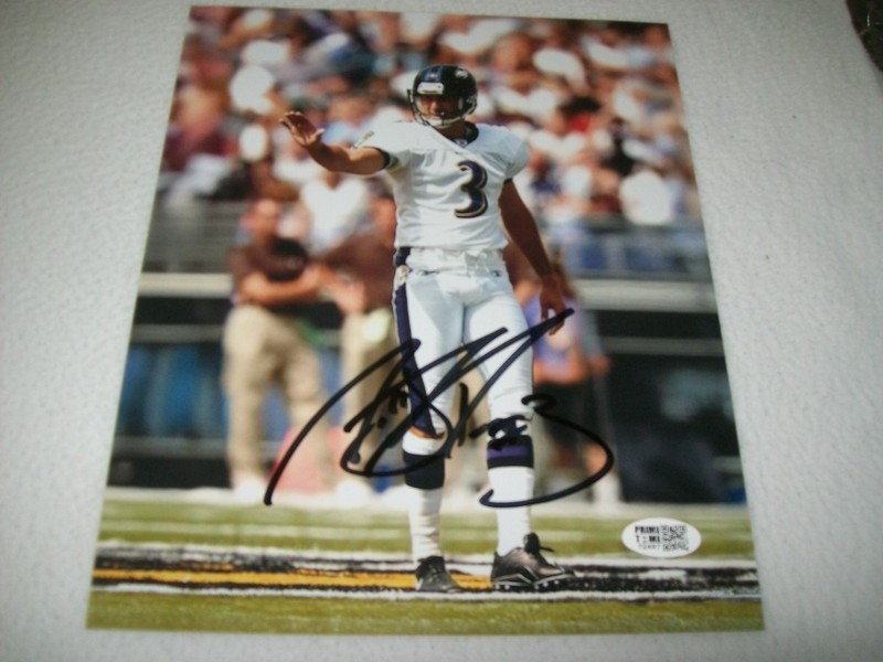 MATT STOVER AUTOGRAPHED SIGNED AUTO 8X10 PHOTO BALTIMORE RAVENS FREE SHIPPING!!