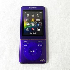 SONY NW-S774 Walkman Digital Media Player MP3 8GB Purple Japanese Tested Used