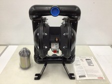 Aro 666150-362-C Double Diaphragm Pump, Aluminum, Air Operated, Nitrile, 90 Gpm