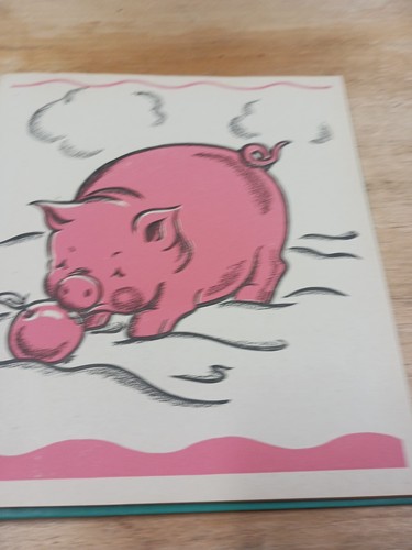 Vtg RARE Plump Pig Rand McNally Children's Book Helen & Alf Evers 1946 ADORABLE - Picture 6 of 14