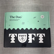 TUFT THE WORLD Duo Tufting Gun Cut Pile and Loop Pile & Accessories No Manual