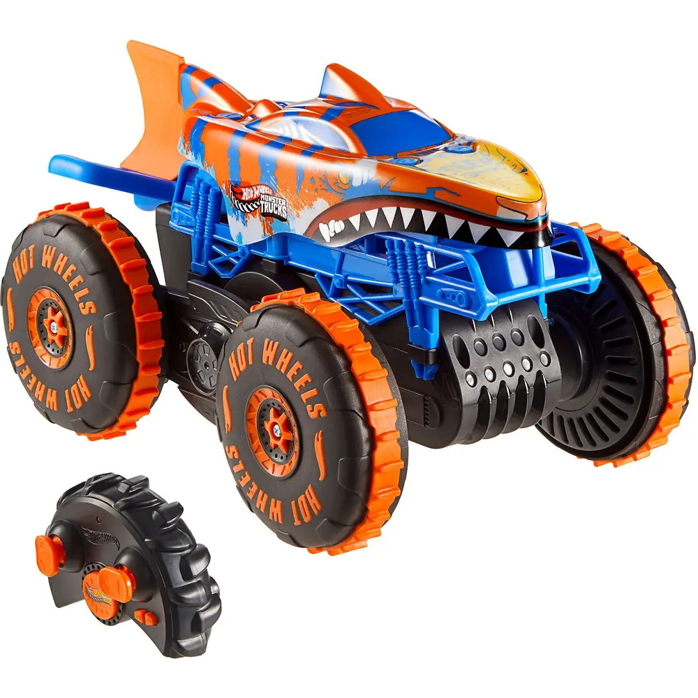 Hot Wheels Jfr39 Monster Trucks R/C Tiger Shark Climber 1:15 - Image 4