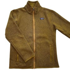 Patagonia Kids XL 14 Better Sweater Fleece Jacket Full Zip Mulch Brown STY65732