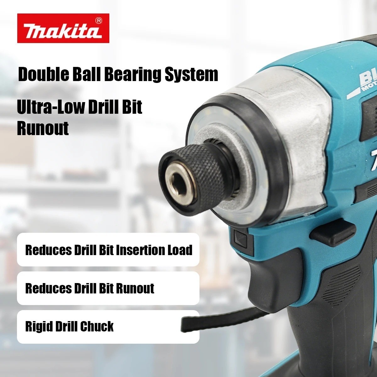 Makita DTD173 Brushless Impact Driver 18V Rechargeable Screwdriver Drills Tool 5