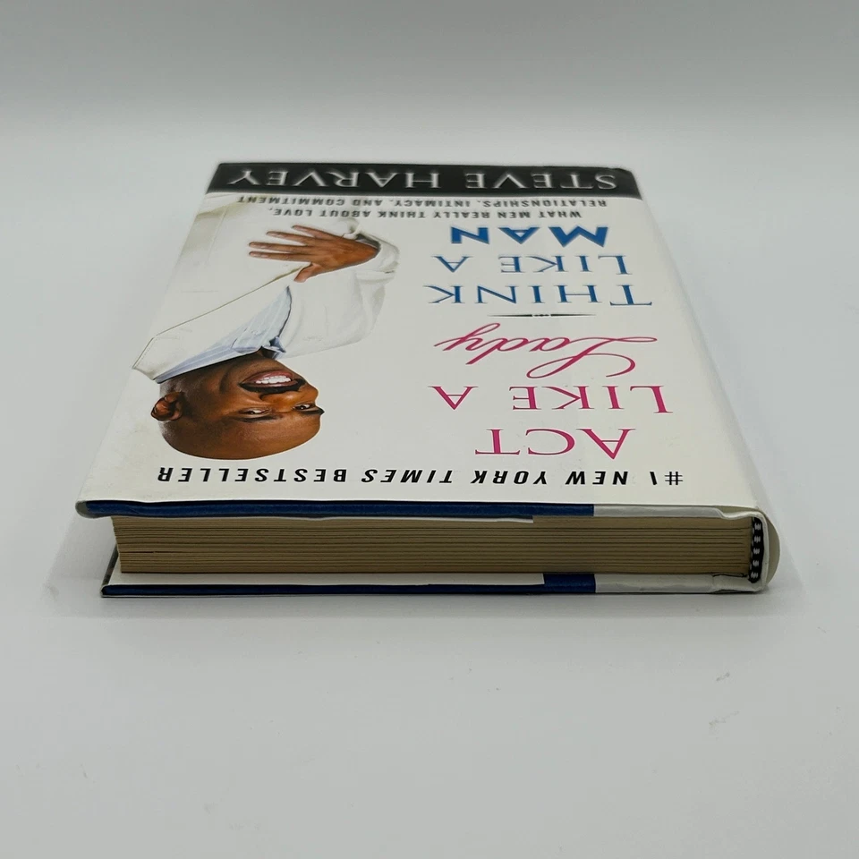 Act Like a Lady Think Like a Man Steve Harvey Hardcover Relationship Love Advice - Image 4 of 4