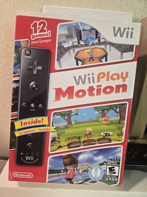 Nintendo Wii Play Motion 74274A With Remote Plus 12 Games, 21526G