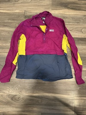 REI Swiftland Windbreaker Breathable Packable Hiking Running Anorak Men s Medium