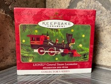 2000 Hallmark Ornament - Lionel Train - General Steam Locomotive  #5 in Series