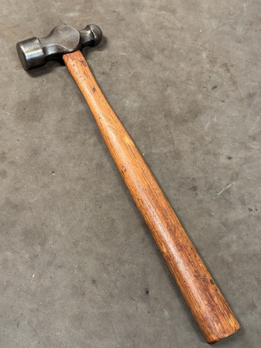 VTG Wards Master Quality 12 Oz. Ball Peen Hammer,3-1/2" Head,Original Handle,EX