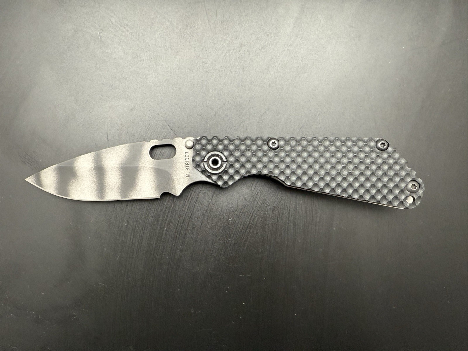 Mick Strider SnG DGG Double Gunner Grip Tiger Stripe Magnacut Black G10