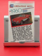 Various Artists 20 Greatest Hits 1960 Cassette 1987 Highland Music DLX-7868