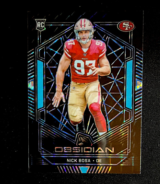 Panini 2019 Obsidian Nick Bosa RC 1/1 #140 San Francisco 49ers