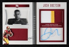 2016 Panini Playbook Rookie Jersey Gold 23/99 Josh Doctson #107 Auto 0z5z