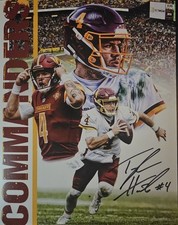 The Best NFL Washington Commanders Taylor Heinicke Signed  8x10 Photo On Ebay!