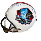 Troy Aikman Signed "HOF 06" Hall of Fame Full Size Helmet Auto + Carson, Moon Et
